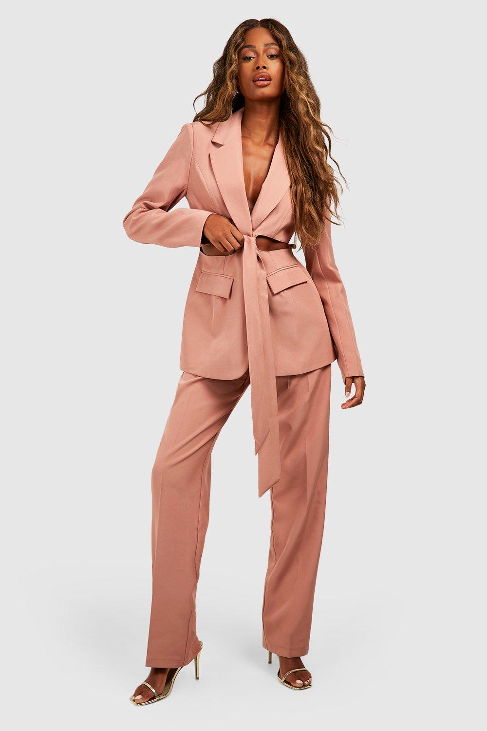 Dusty rose deals women's blazer